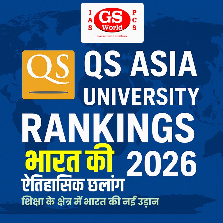 "भारत की शैक्षणिक छलांग: QS Asia University Rankings 2026 में रिकॉर्ड 294 संस्थान"