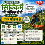 सिक्किम का जैविक खेती मॉडल — भारत के लिए एक उदाहरण