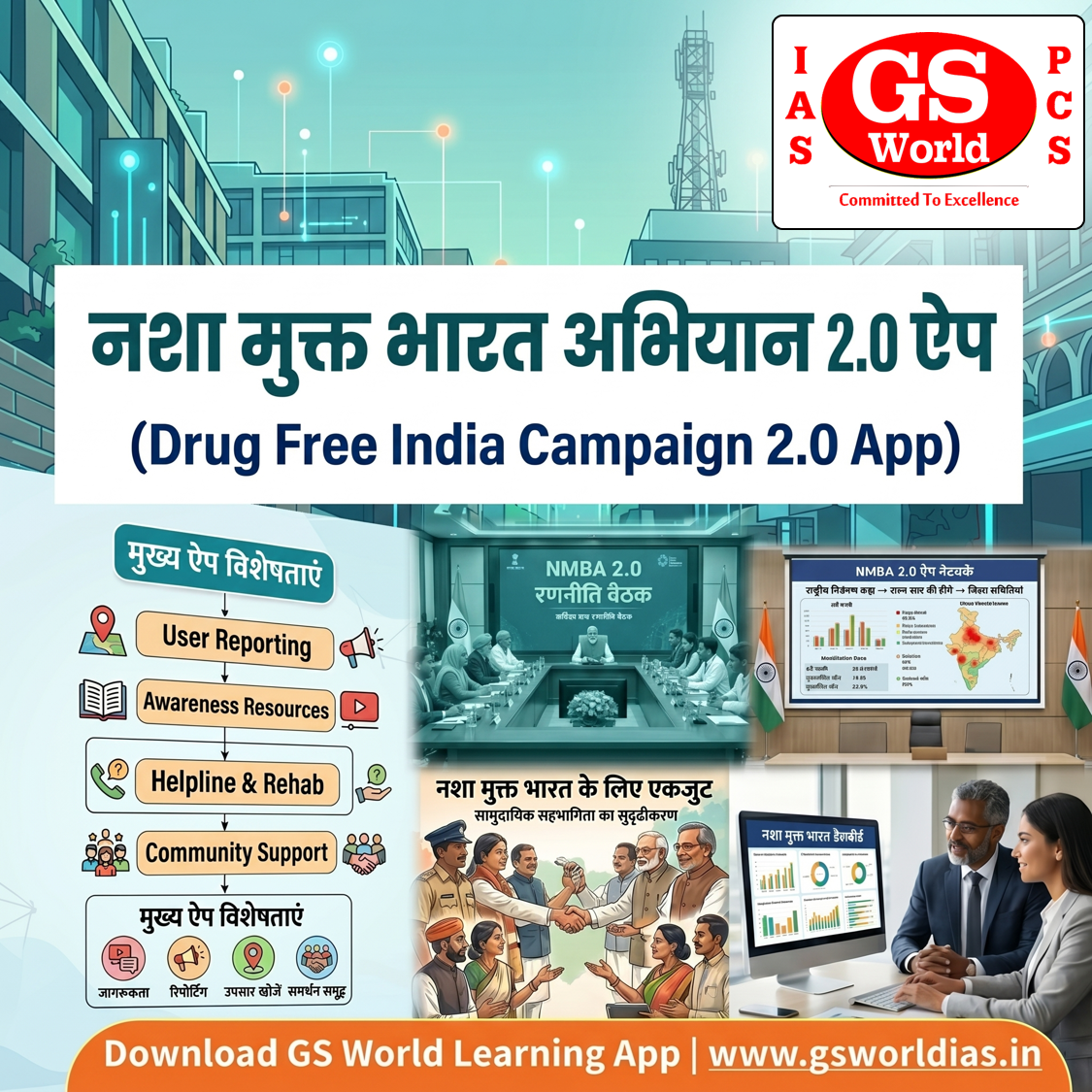 नशा मुक्त भारत अभियान (NMBA) 2.0 ऐप
