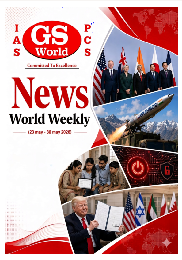 News World Weekly Current Affairs PDF (23 May – 30 May 2026) | UPSC, UPPCS, RO/ARO, SSC एवं सभी प्रतियोगी परीक्षाओं हेतु