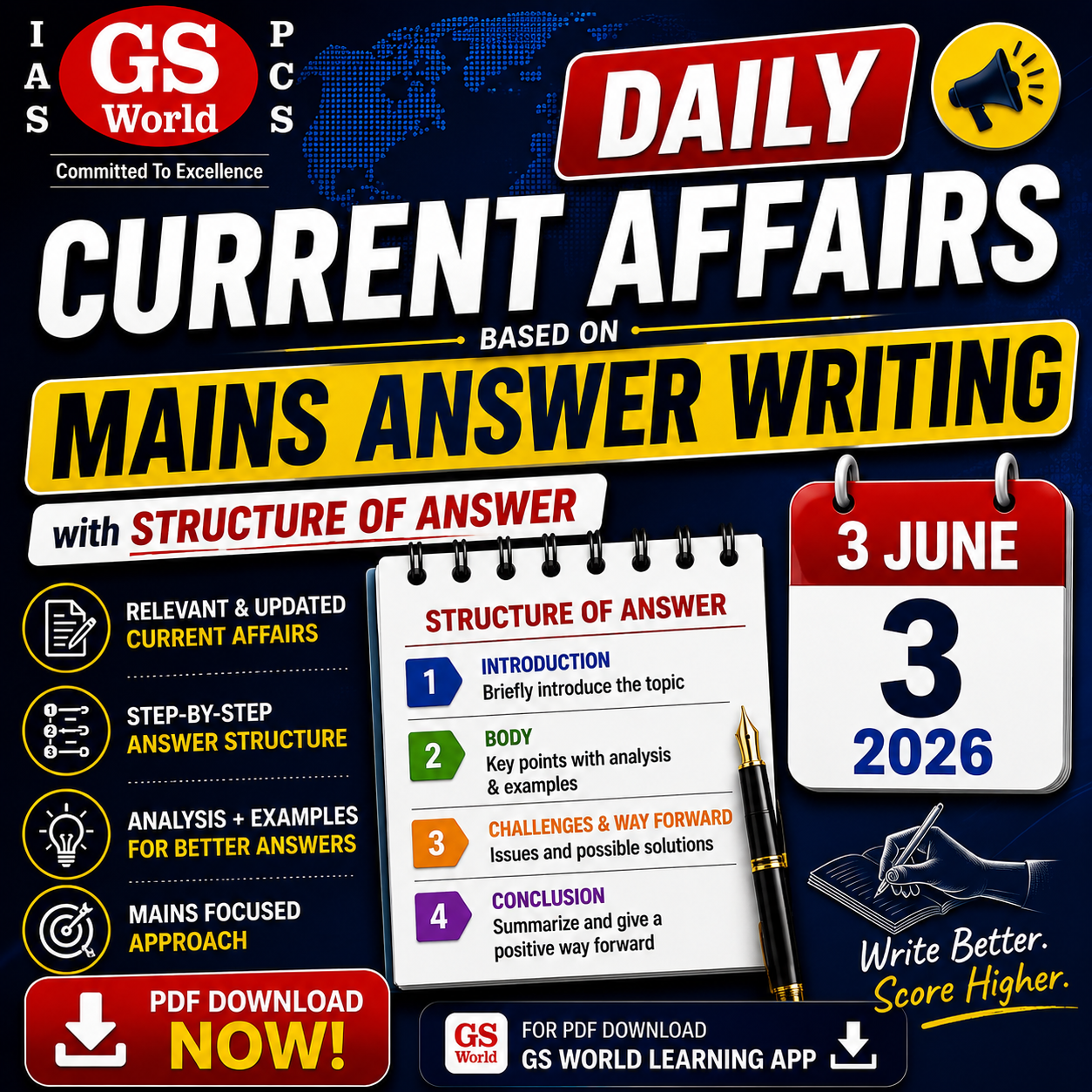 3rd June 2026 – News Article Based Mains Question